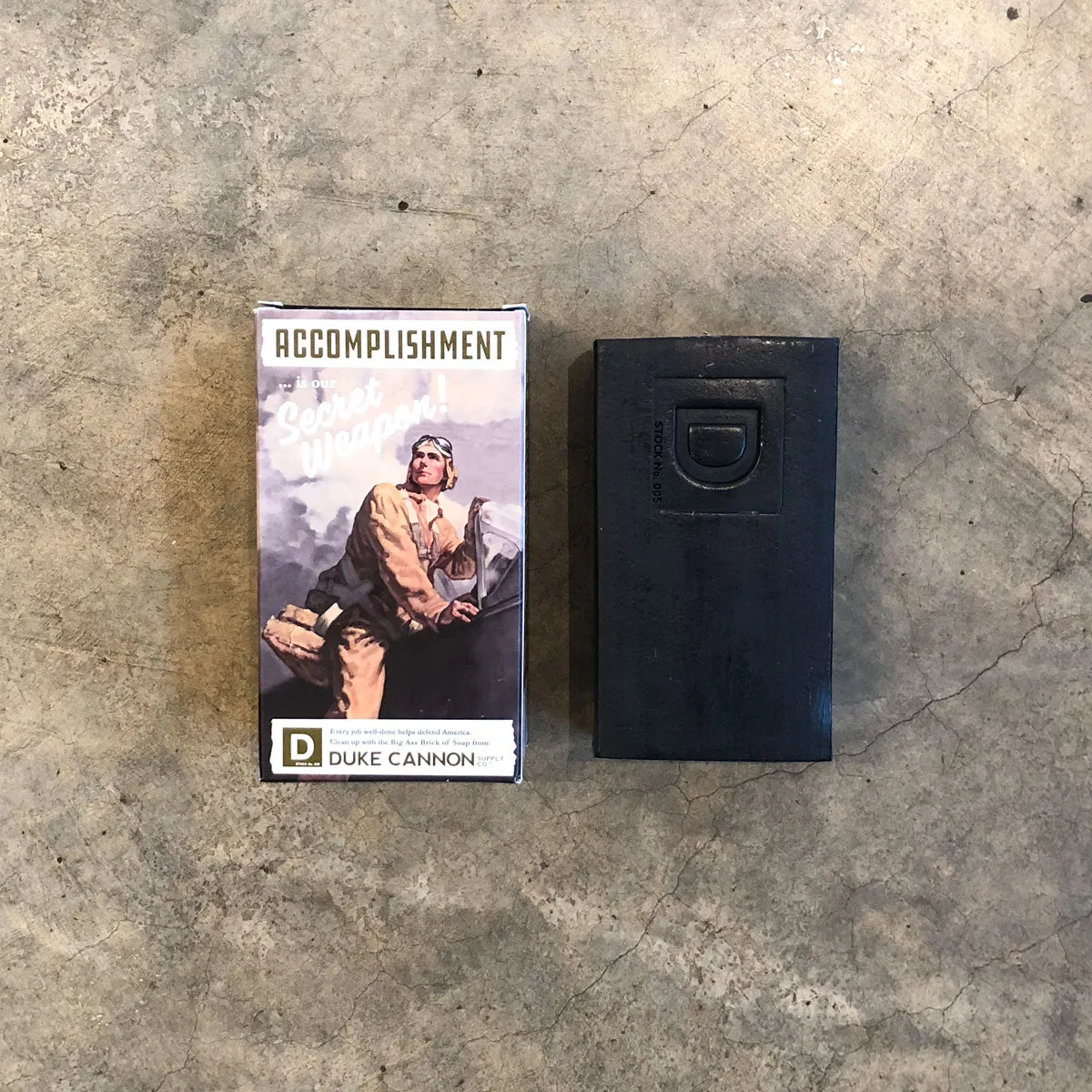 LIMITED EDITION WWII-ERA BIG ASS BRICK OF SOAP - ACCOMPLISHMENT