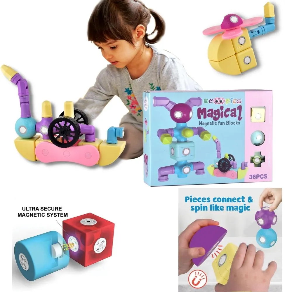 Magical Magnetic Fun Blocks