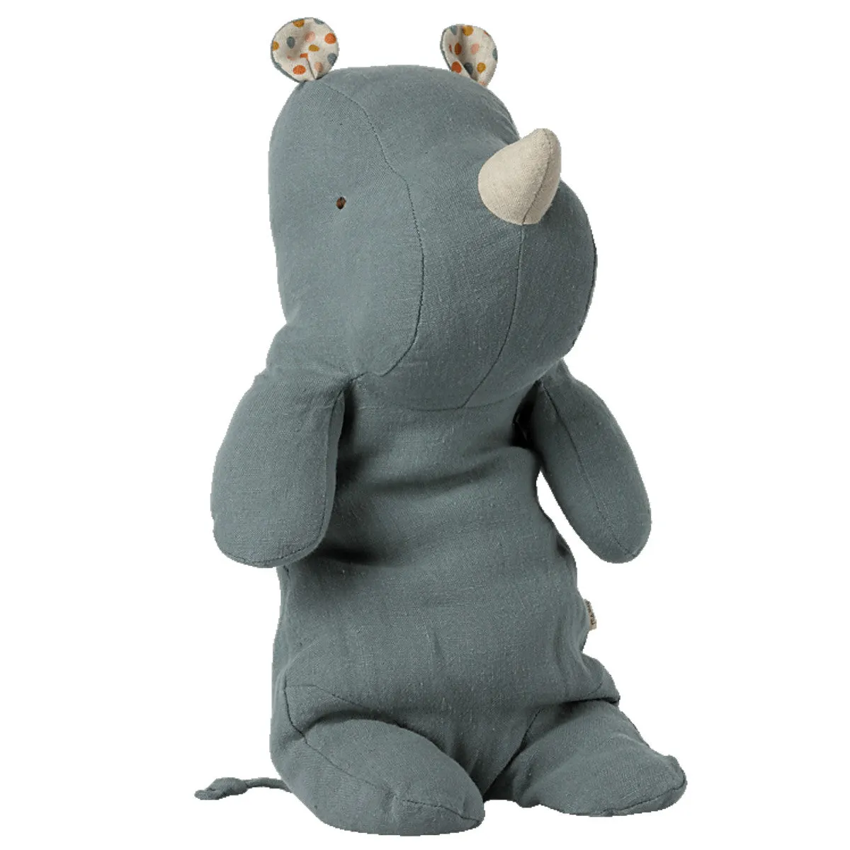 Maileg Medium Rhino, Dusty Blue (ships in March)