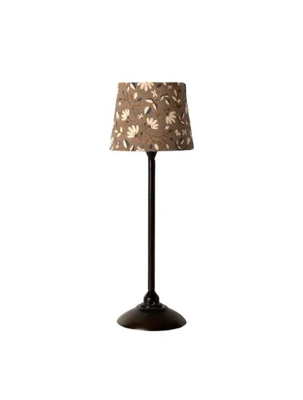 Maileg Miniature Floor Lamp - Anthracite (Maileg Dollhouse) LAST ONE