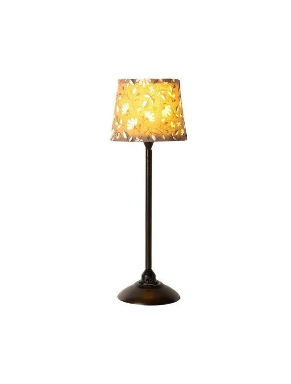 Maileg Miniature Floor Lamp - Anthracite (Maileg Dollhouse) LAST ONE