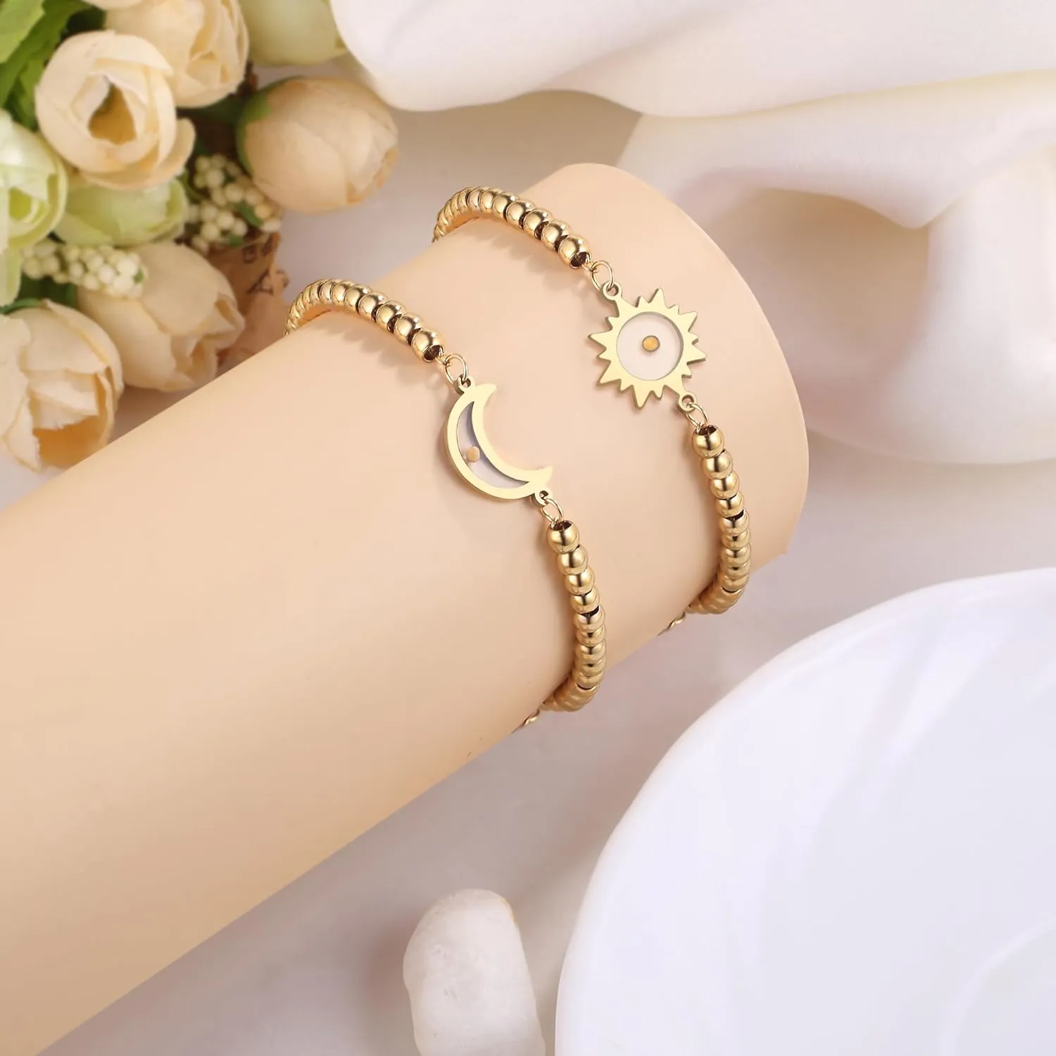 Matching Mother Daughter Bracelets for 2 Daughter and Mother Jewelry for Daughter Gifts From Mom, Inspirational Jewelry for Daughter Mother Gift