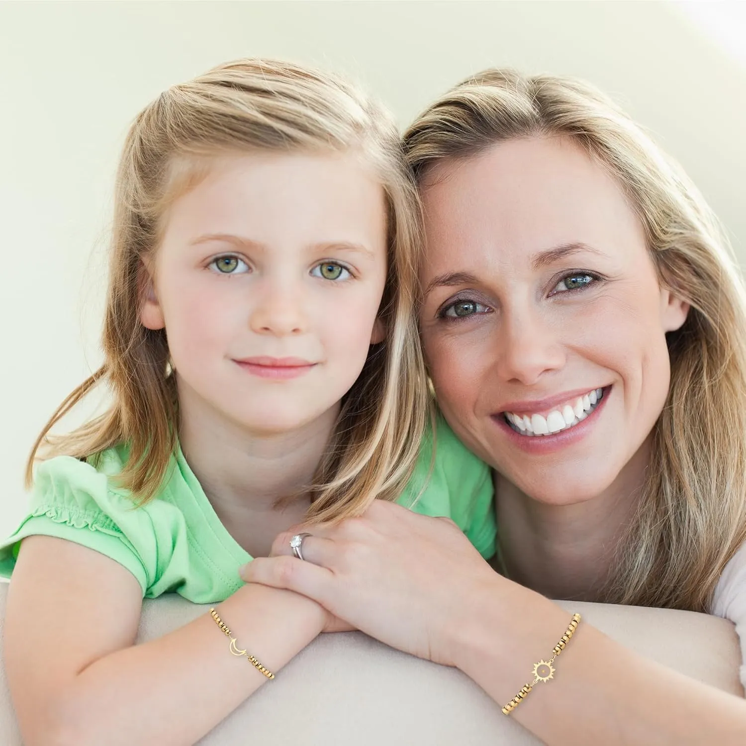 Matching Mother Daughter Bracelets for 2 Daughter and Mother Jewelry for Daughter Gifts From Mom, Inspirational Jewelry for Daughter Mother Gift