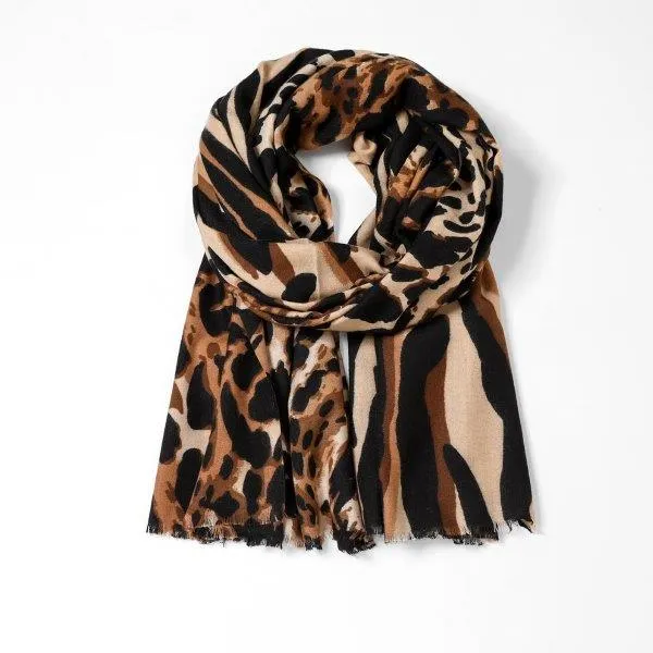 Medium Leopard Print | Camel