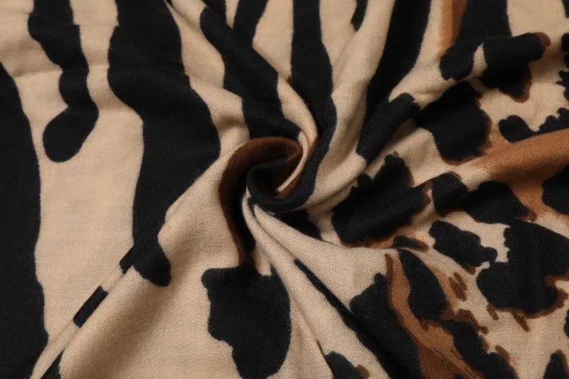 Medium Leopard Print | Camel