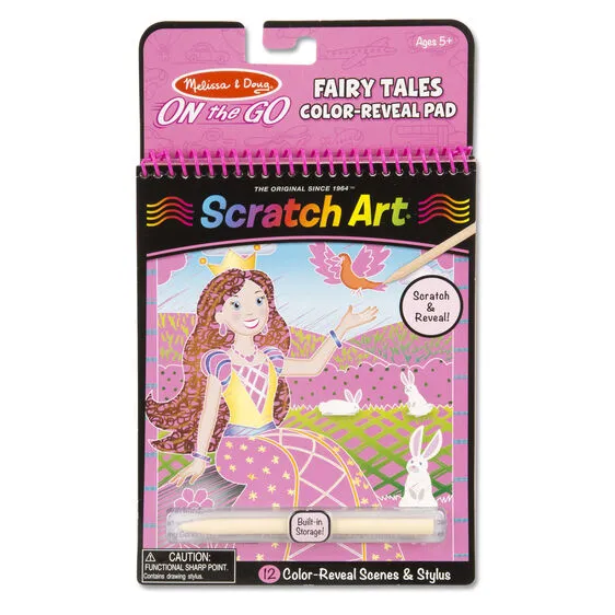 Melissa & Doug - Fairy Tales Color-Reveal Pad