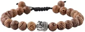 Men Natural Wood Beads Cross Bracelets Onyx Meditation Prayer Bead Bracelet Women Wooden Yoga Jewelry Homme R07TP (Style 8)