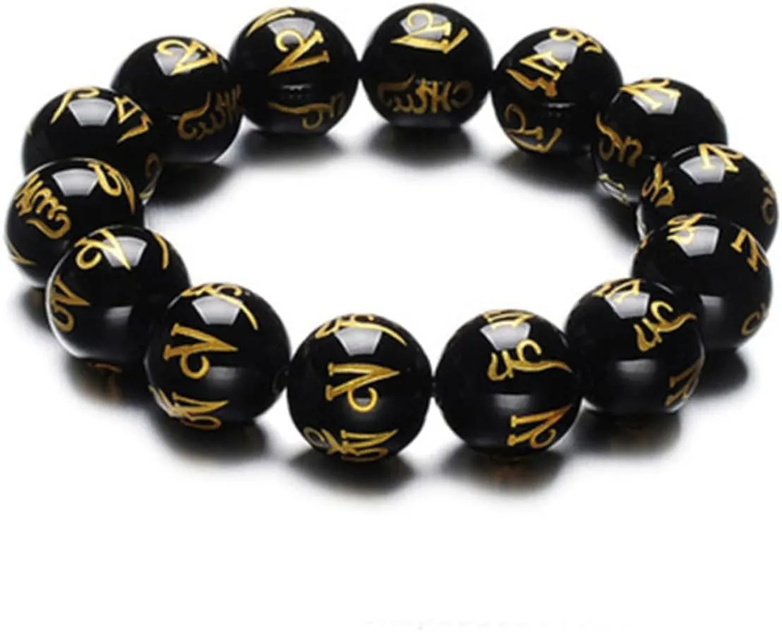 Men's Beaded Bracelet Men's Bangle Buddhist Prayer Beads Bracelets for Women