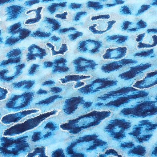 Metallic Leopard | Blue