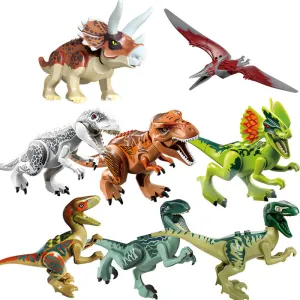 Mini Dinosaur Bricks Figures – Creative Building Blocks Toys for Kids