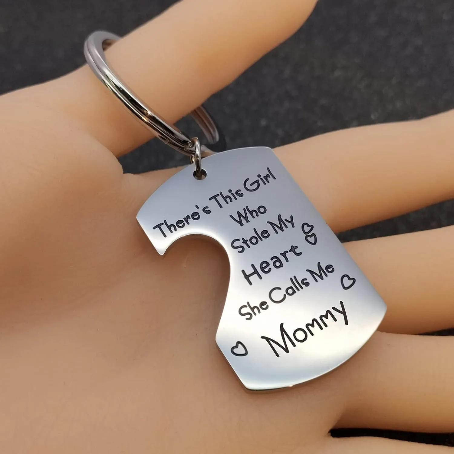 Mother and Daughter Grandmother and Granddaughter Heart Split Matching Necklaces 2,Sister Best friends Necklace Set 2,Friendship BFF 2 Necklaces Gift for 2 Girl Women Sister.