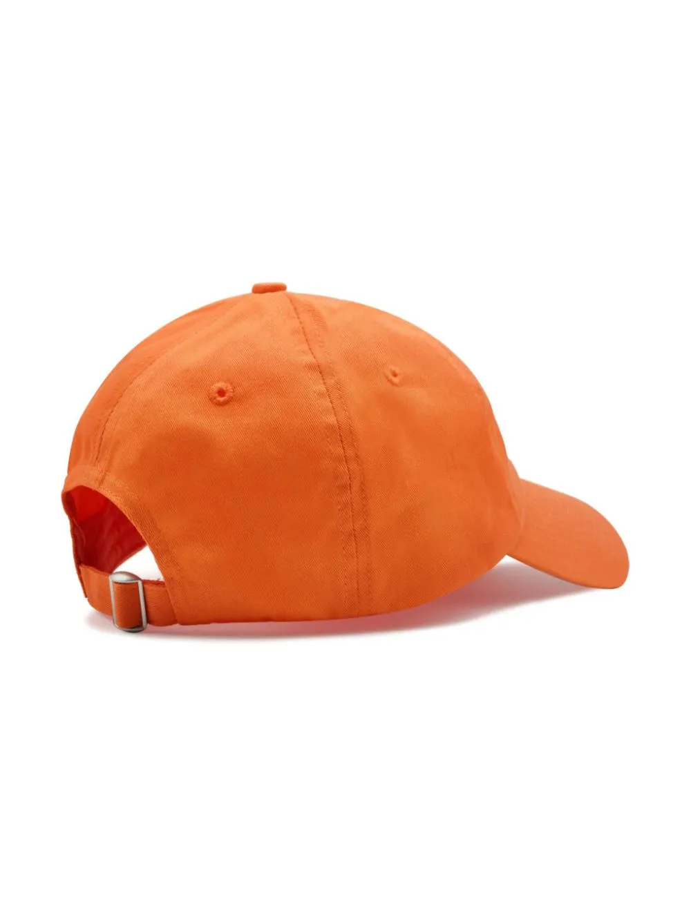 Open crest-embroidery cap