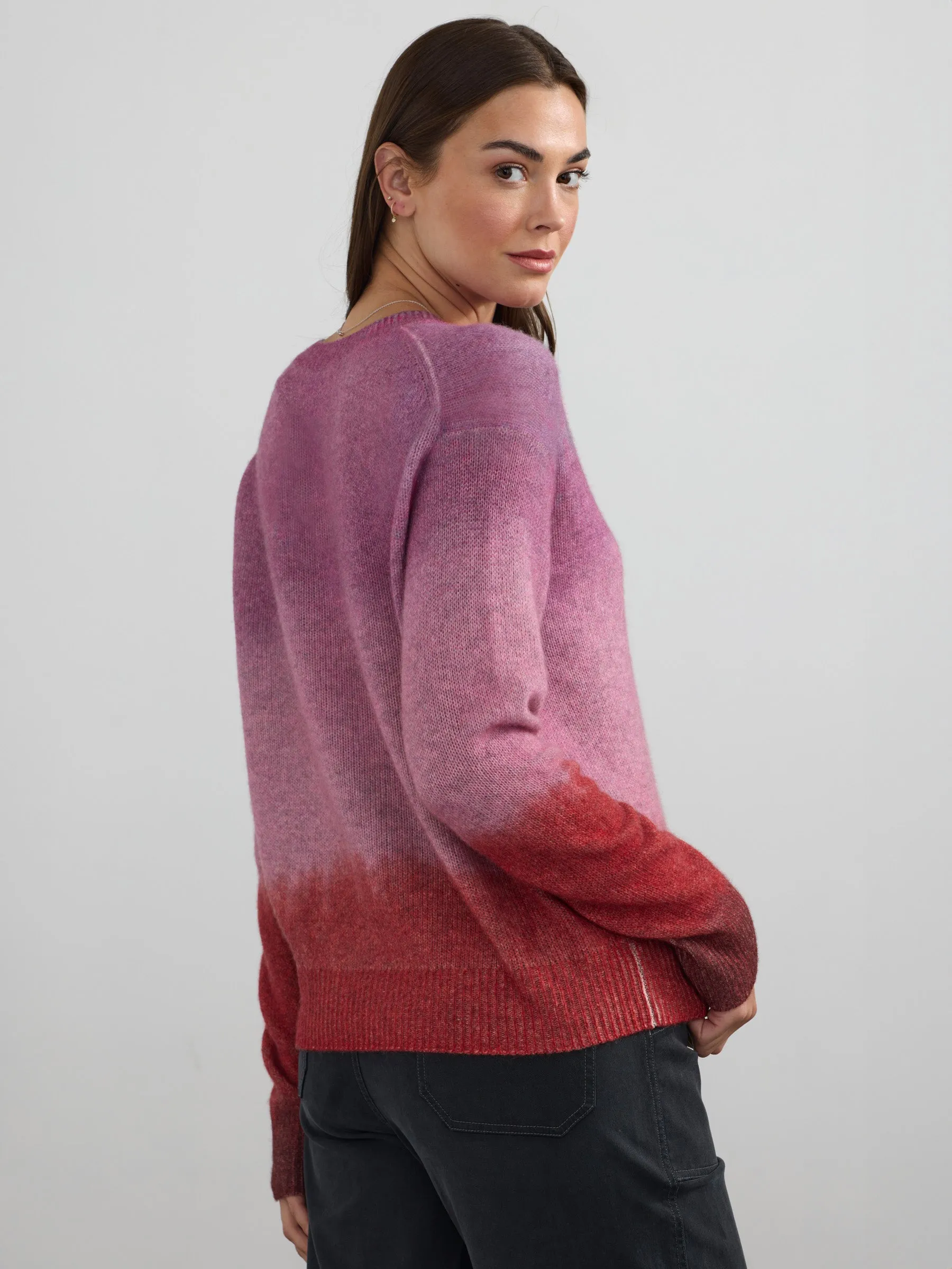 PAINTED STRIPE PULLOVER