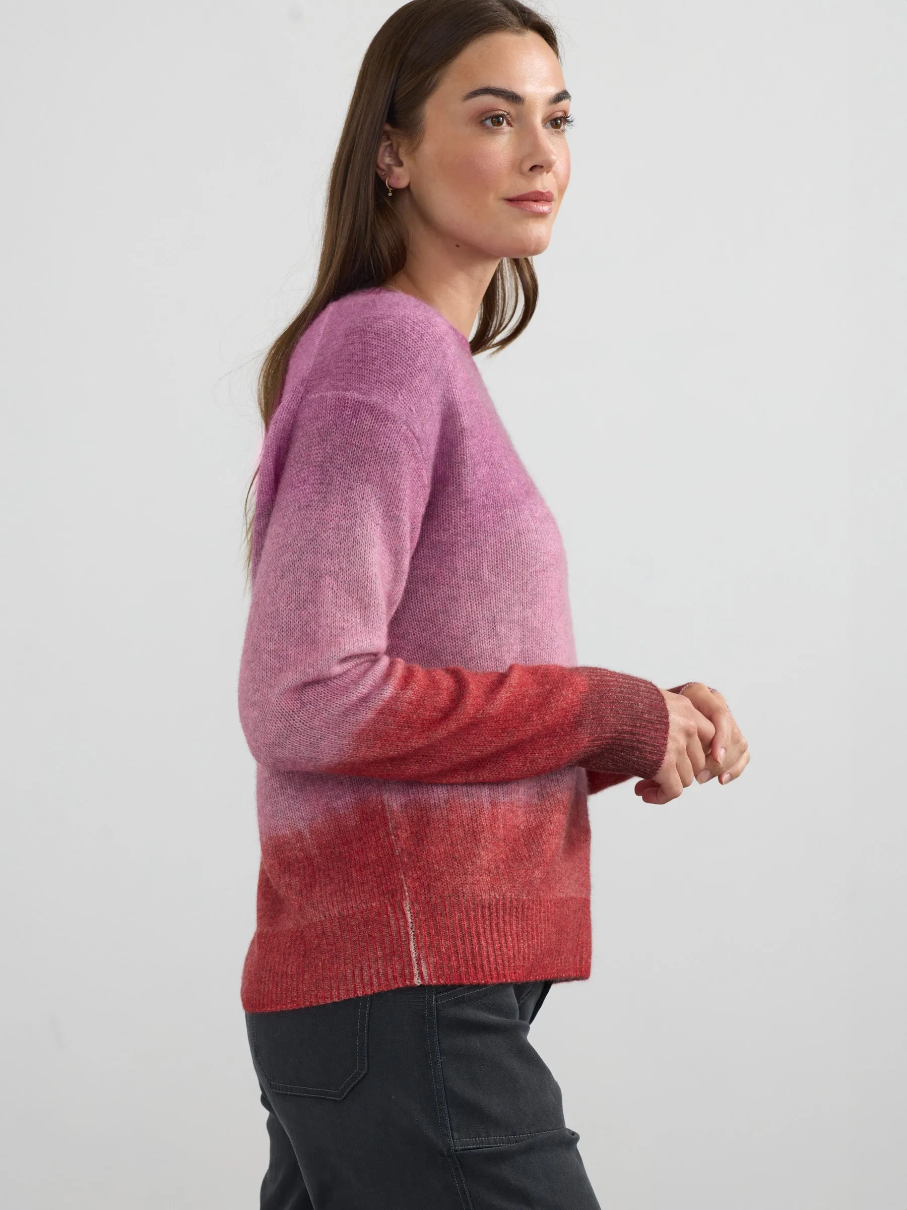 PAINTED STRIPE PULLOVER