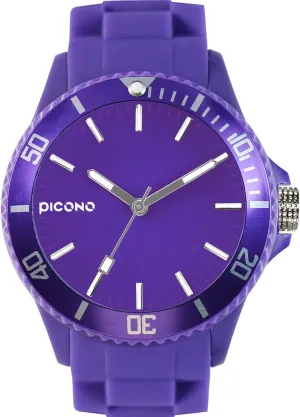 PICONO Purple Classic Water Resistant Analog Quartz Watch - No. 01