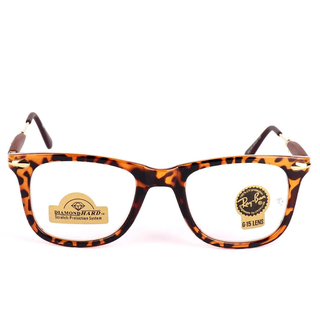 Ray-Ban Luxury Diamond G-15 Lens Sunglasses- Brown