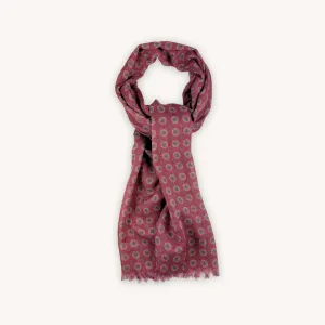 Red Viscose Scarf