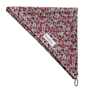 Rosie & Coco Scarf Small Pink & Purple Floral