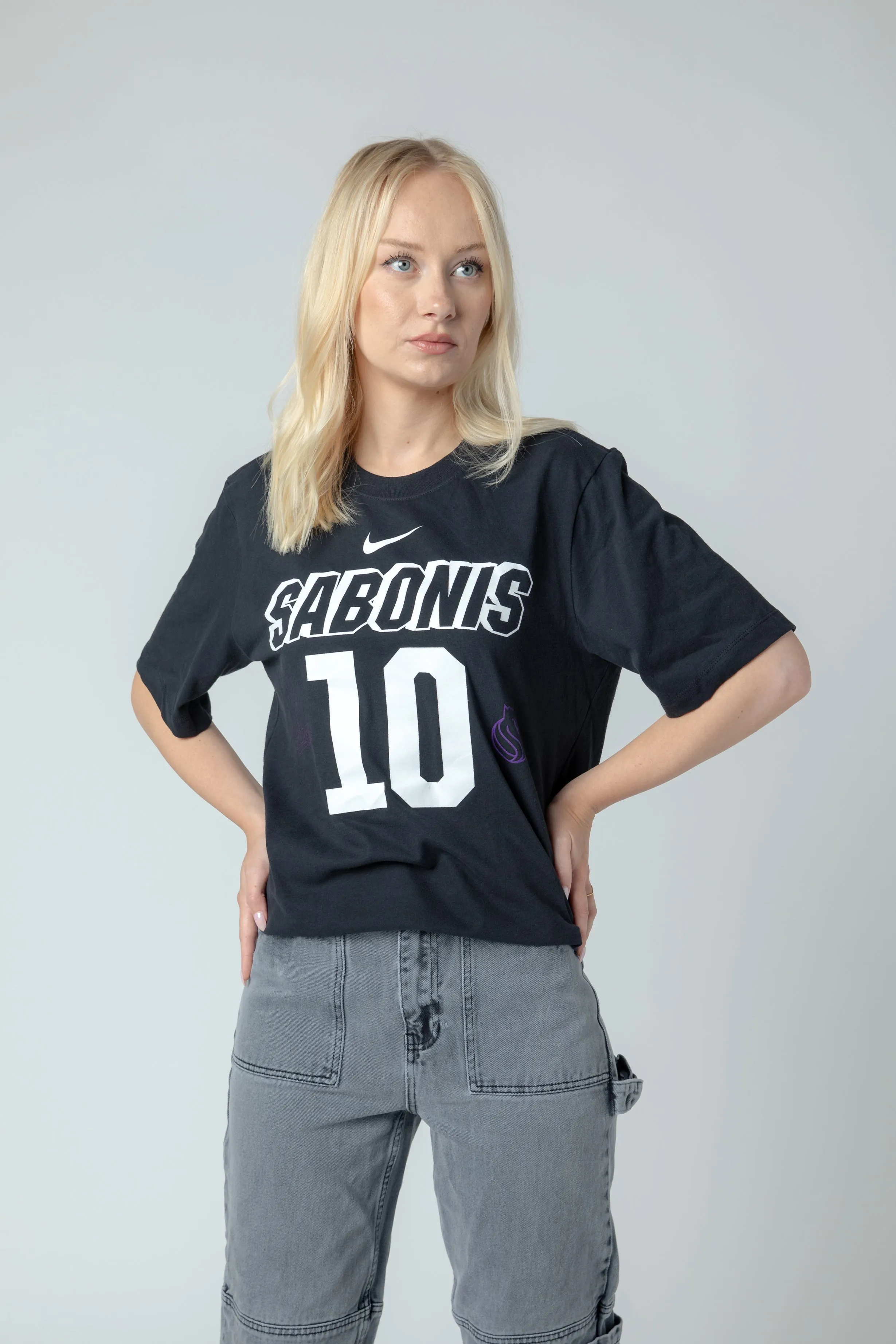 Sabonis 3D Name and Number Tee