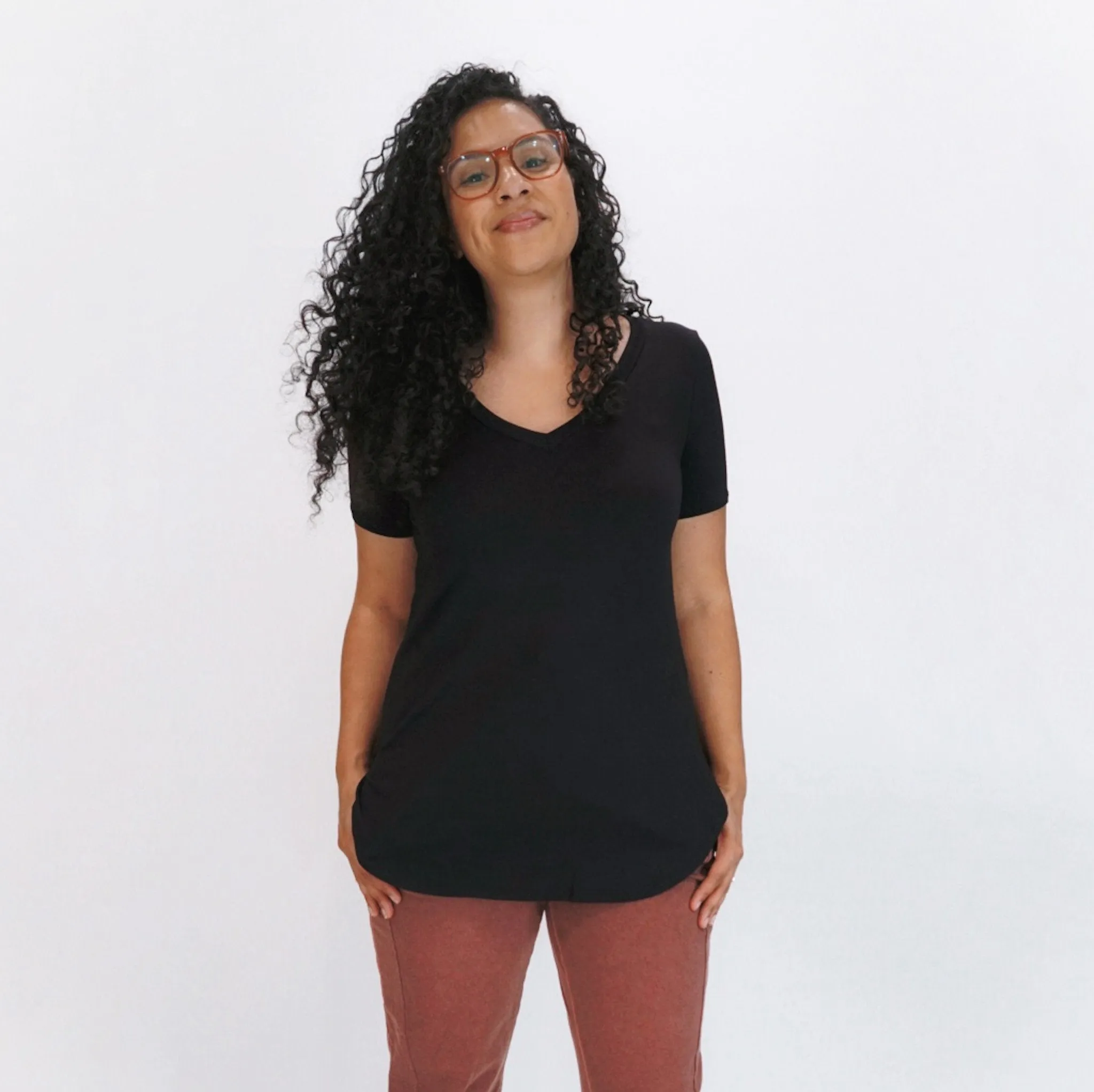 Staple V-Neck T