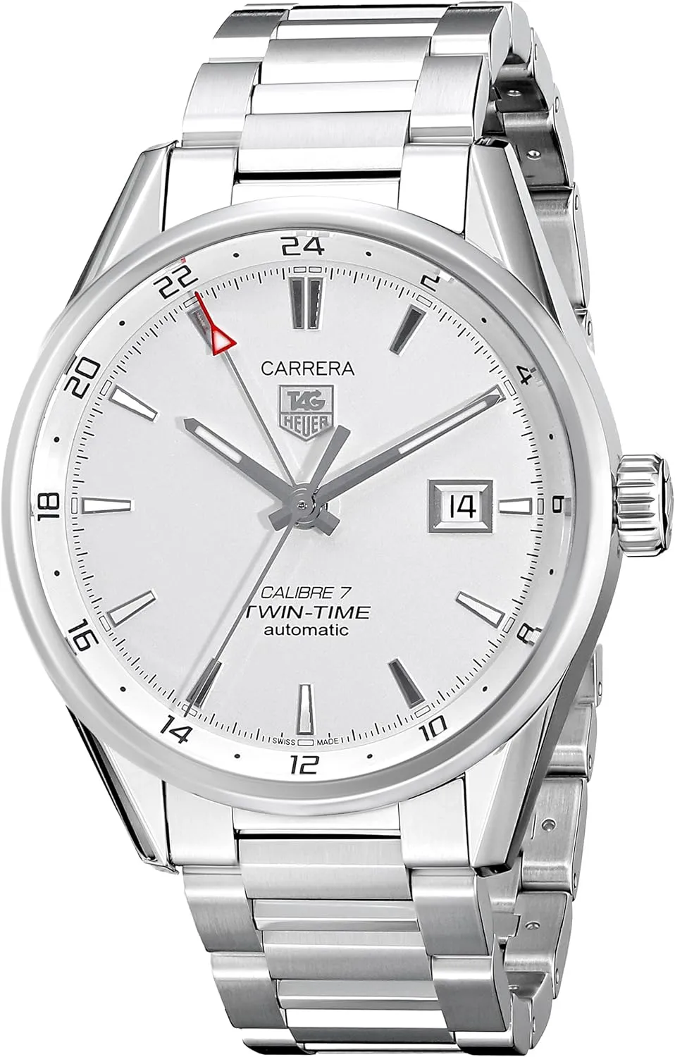 TAG Heuer Men's WAR2011.BA0723 Carrera Automatic Stainless Steel Bracelet Watch