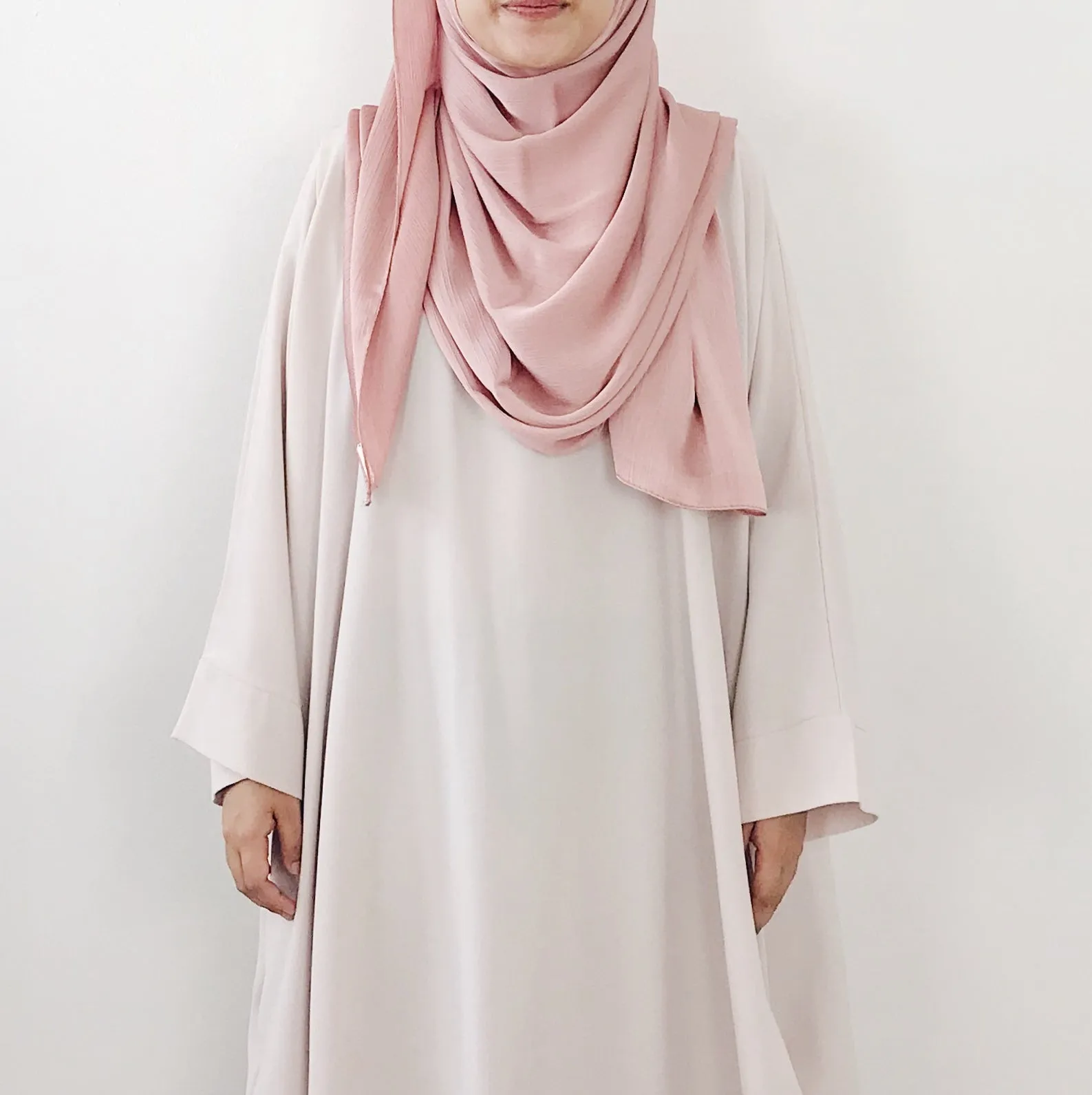 Textured Satin : Blush
