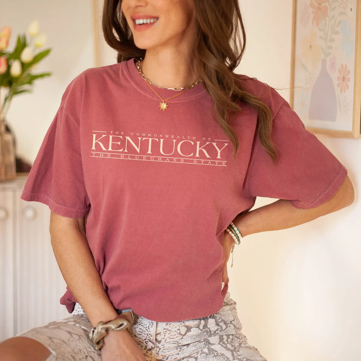 The Commonwealth Tee (Crimson)