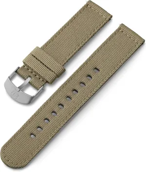 Timex 20mm Genuine Leather Strap  Dark Brown with Silver-Tone Buckle