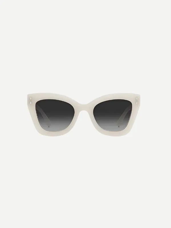 Trendy Sunglasses in Ivory
