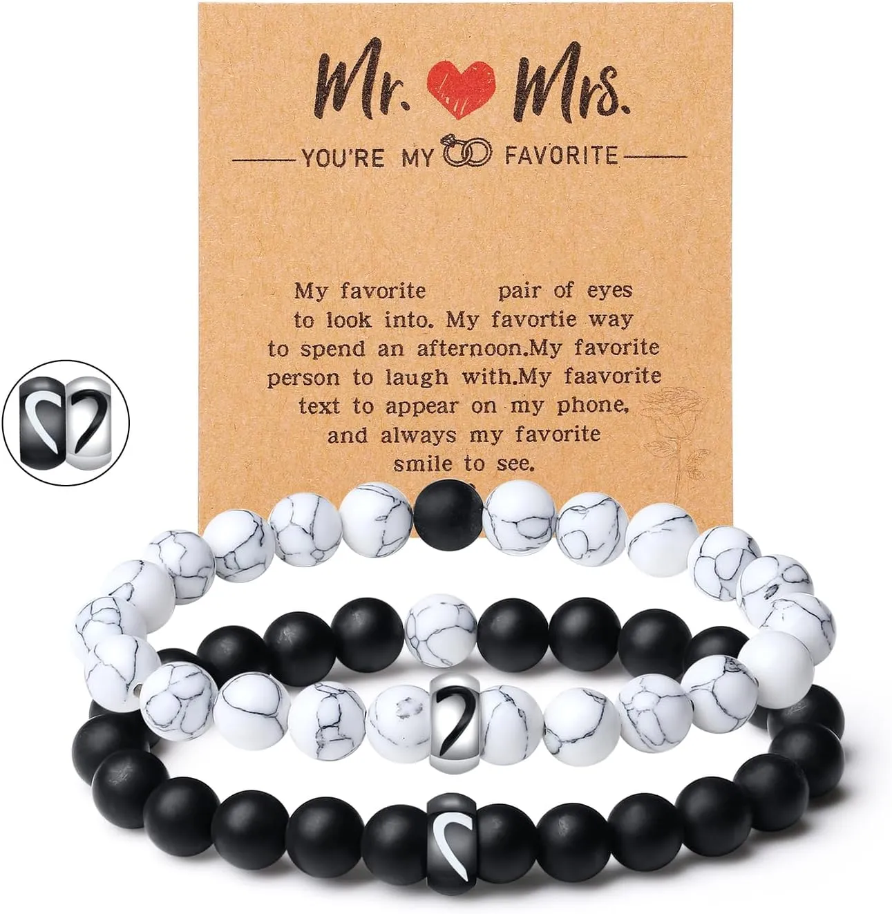 XIANNVXI Matching Bracelets Gifts for Love Couples Bracelets Gifts for Wife Girlfriends Boyfriends Birthday Gifts Anniversary Engagement Gifts